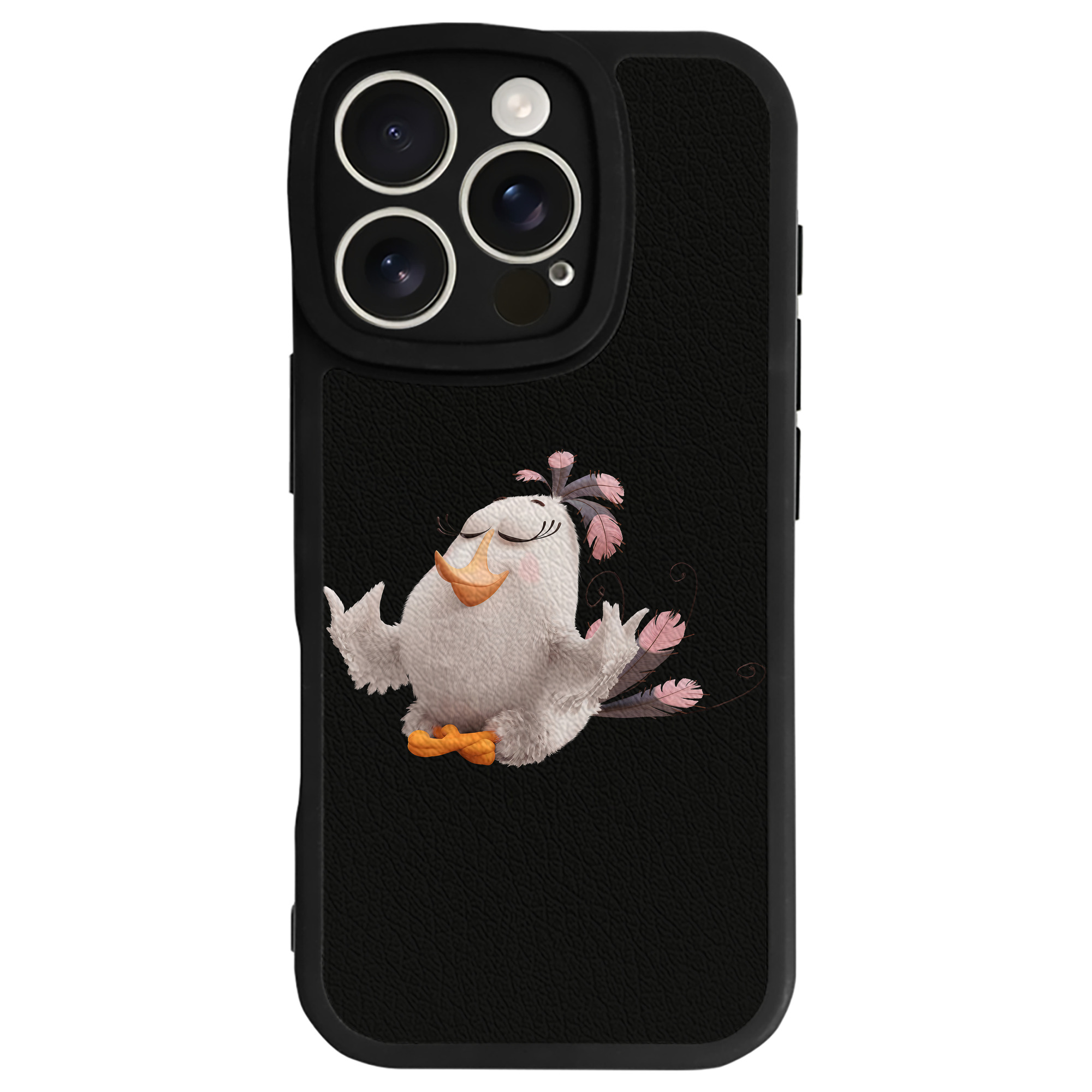 （画像用） Angry Birds アングリーバード 【iPhone 16シリーズ対応】シリコンスマホケース（レザー調） 材質：シリコン